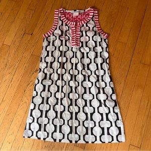 Gretchen Scott Cotton Logo Dress size Small